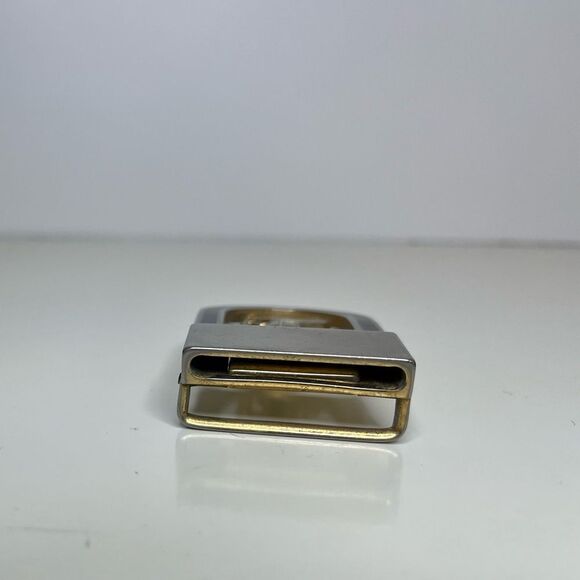 Authentic Old Celine Gold Belt Buckle C And Carriage Motif - Picture 5 of 5